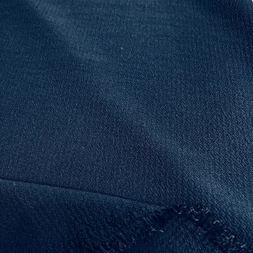 Crepe Bubble - Azul Marinho - 1,50m de Largura