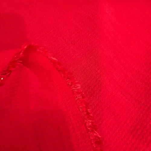 Crepe Bubble - Vermelho - 1,50m de Largura