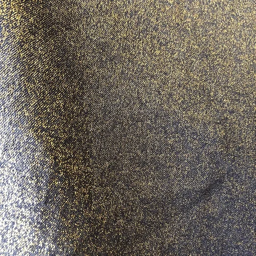 Crepe Air Flow Com Brilho - Dourado - 1,40m de Largura