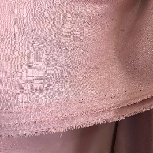 Linho Rústico - Rosa Chá - 3,00m de Largura