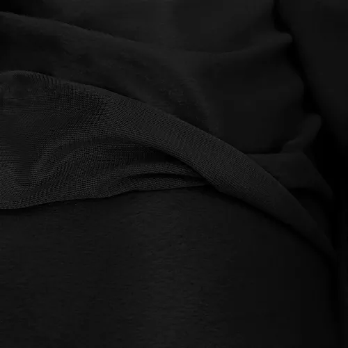 Tecido Velboa Pelúcia - Preto - 1,50m de Largura