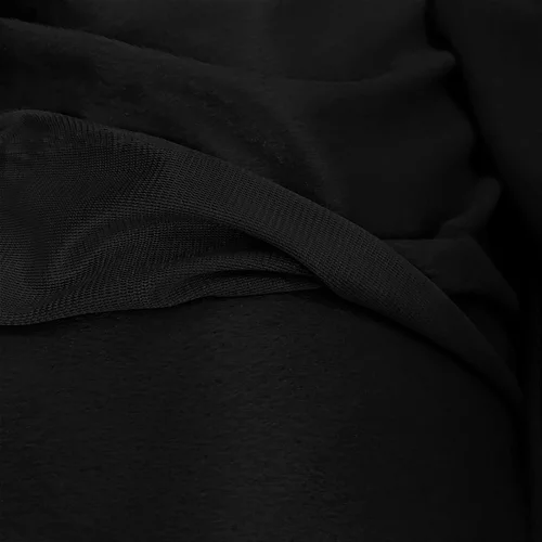 Tecido Velboa Pelúcia - Preto - 1,50m de Largura