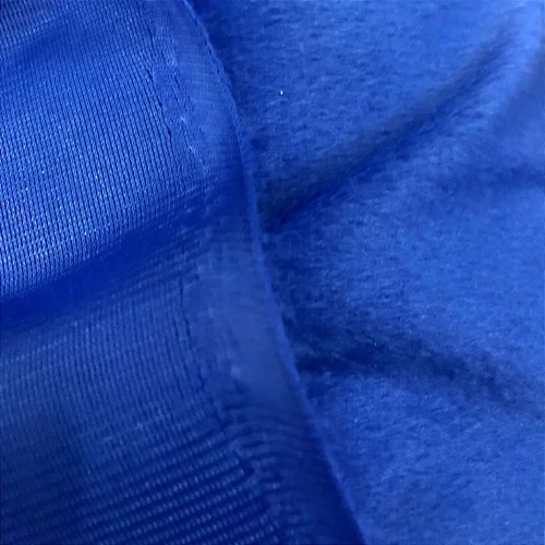Tecido Velboa Pelúcia - Azul Royal - 1,50m de Largura