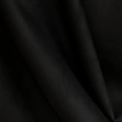 Tecido Suede Scuba - Preto - 1,50m de Largura