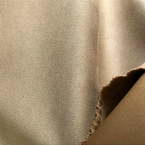 Tecido Suede Scuba - Bege - 1,50m de Largura