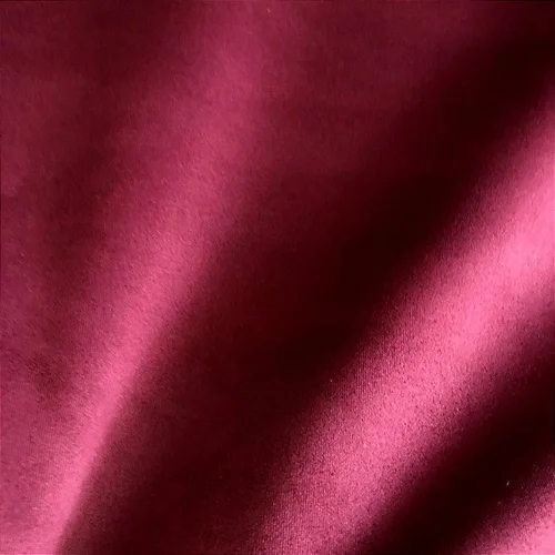 Tecido Suede Scuba - Marsala - 1,50m de Largura