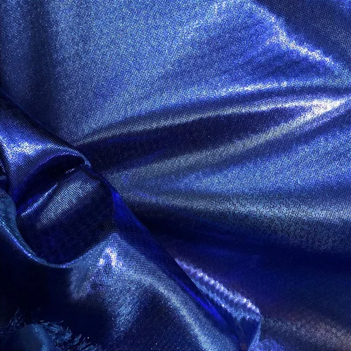 Tecido Lamê - Azul Royal - 1,50m de Largura