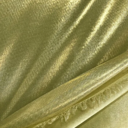 Tecido Lamê - Amarelo - 1,50m de Largura