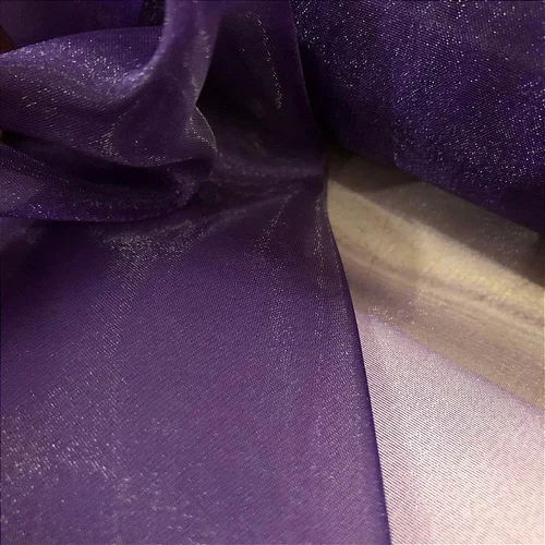 Organza Cristal - Violeta - 1,50m de Largura
