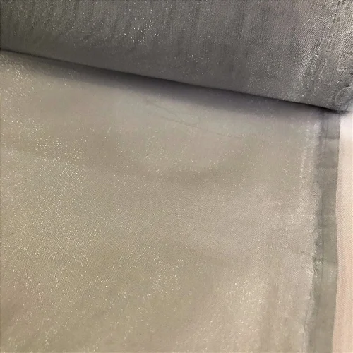 Organza Cristal - Cinza - 1,50m de Largura