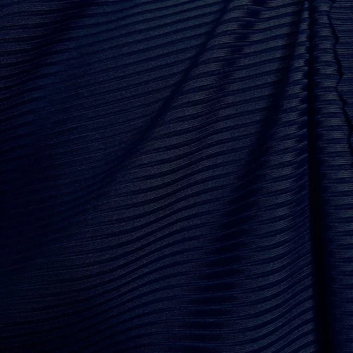 Malha Canelada - Azul Marinho - 1,50m de Largura