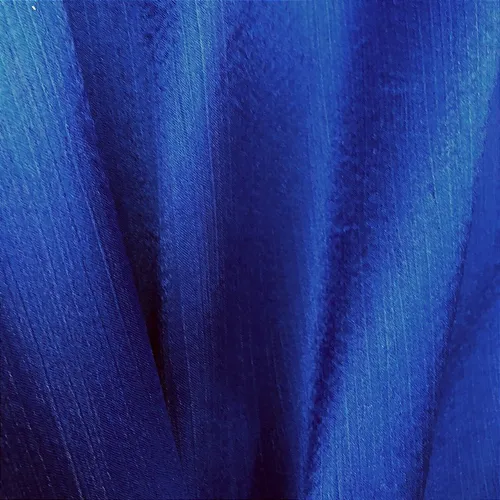 Crepe Yuri Acetinado Texturizado - Azul Royal - 1,50m de Largura