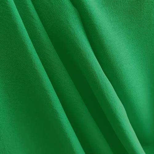 Crepe Air Flow Duna - Verde Escuro - 1,40m de Largura