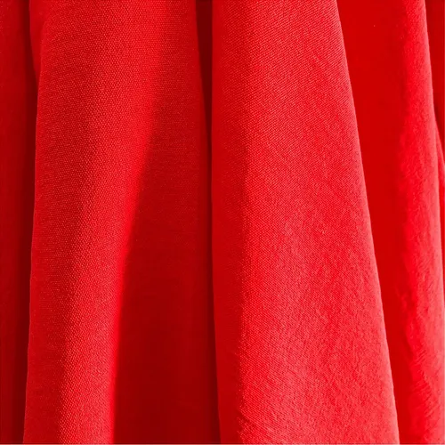 Crepe Air Flow Duna - Vermelho - 1,40m de Largura