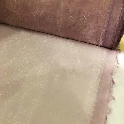 Organza Cristal - Nude - 1,50m de Largura