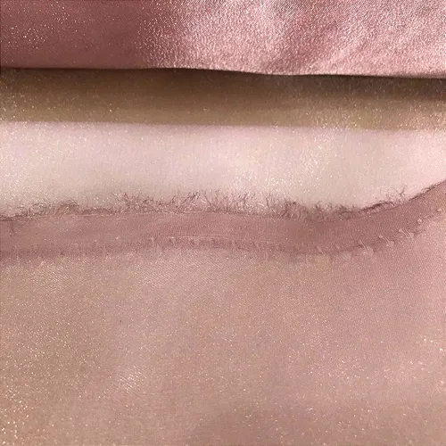 Organza Cristal - Nude - 1,50m de Largura