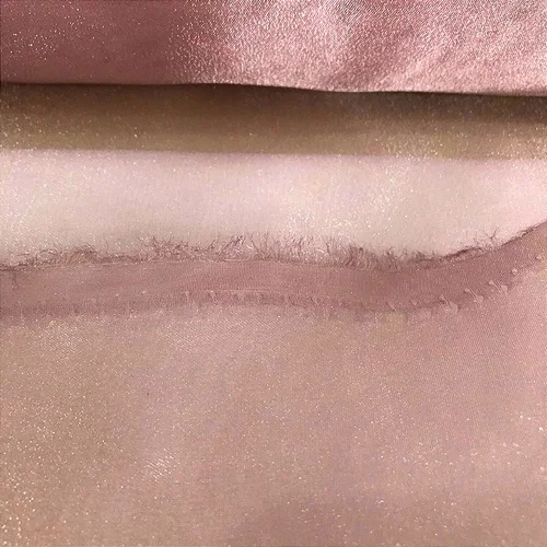 Organza Cristal - Nude - 1,50m de Largura