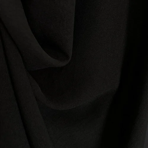 Crepe Air Flow Duna - Preto - 1,40m de Largura