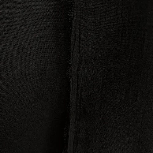 Crepe Air Flow Duna - Preto - 1,40m de Largura