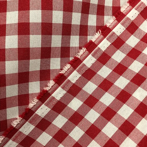 Tecido Oxford Xadrez - Vermelho