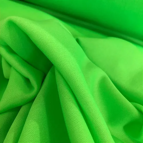Malha Helanca Light Verde Marca Texto - 1,80m de Largura