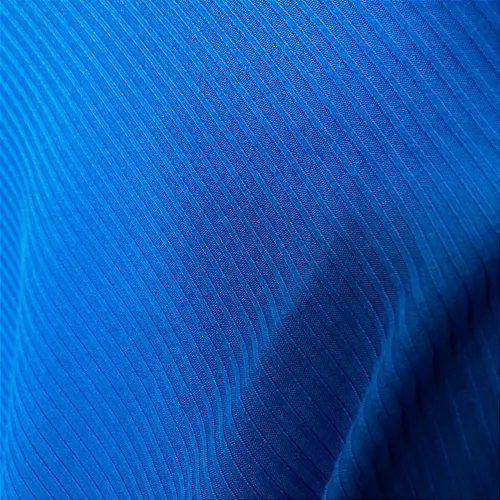 Malha Canelada - Azul Turquesa - 1,50m de Largura