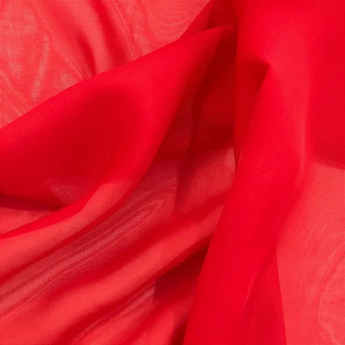 Musseline - Vermelho - 1,50m de Largura