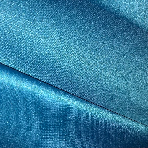 Tecido Prada Acetinado - Azul Turquesa - 1,50m de Largura