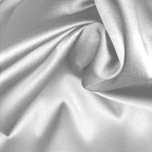 Tecido Prada Acetinado - Branco - 1,50m de Largura