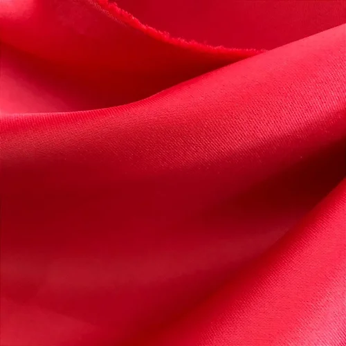Tecido Prada Acetinado - Vermelho - 1,50m de Largura