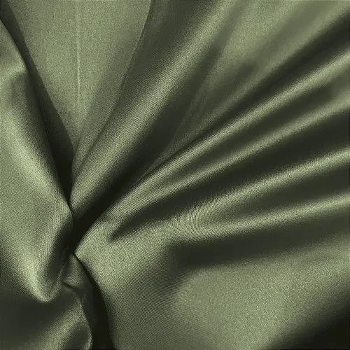Tecido Prada Acetinado - Verde Militar - 1,50m de Largura