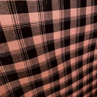 Flanela Xadrez Cachá - Rosa Claro e Preto - imagem 1