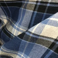 Flanela Xadrez Cachá - Azul, Branco e Preto - imagem 3