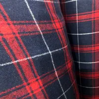 Flanela Xadrez Cachá - Azul Marinho, Vermelho e Branco - imagem 1