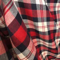 Flanela Xadrez Cachá - Vermelho, Branco e Azul - imagem 3