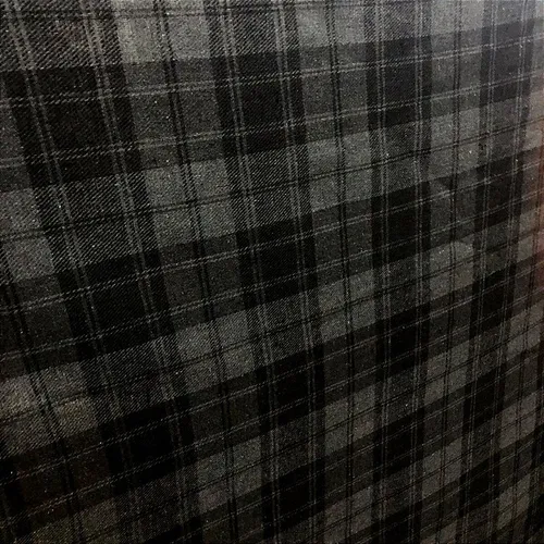 Flanela Xadrez Cachá - Cinza e Preto