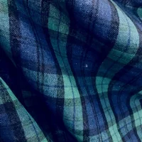 Flanela Xadrez Cachá - Azul, Verde e Preto - imagem 3