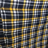 Flanela Xadrez Cachá - Azul, Branco e Amarelo - imagem 1