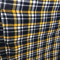 Flanela Xadrez Cachá - Azul, Branco e Amarelo - imagem 1