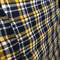 Flanela Xadrez Cachá - Azul, Branco e Amarelo - imagem 4