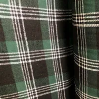 Flanela Xadrez Cachá - Verde, Branco e Preto - imagem 1