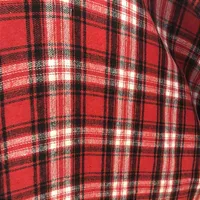 Flanela Xadrez Cachá - Vermelho, Branco e Preto - imagem 5