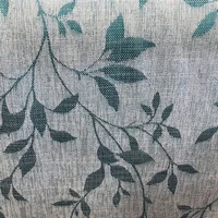 Linho Estampado de Ramagem Azul - 2,80m de Largura - imagem 5