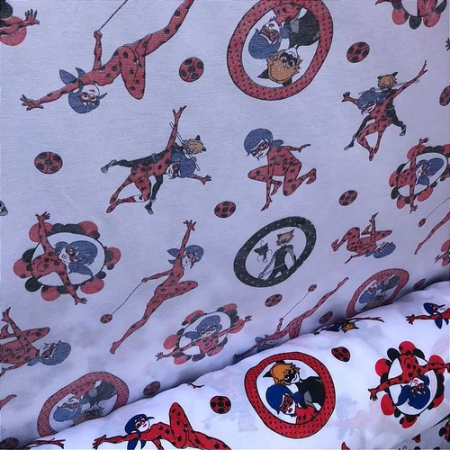 Tricoline Estampado Misto - Ladybug