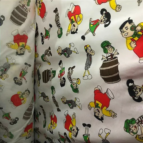 Tricoline Estampado Misto - Chaves