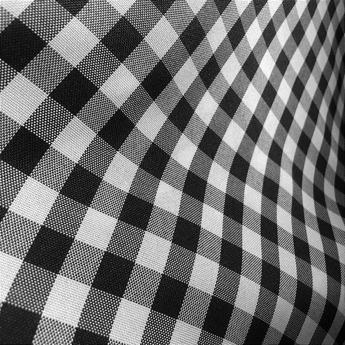 Tecido Oxford Xadrez - Preto