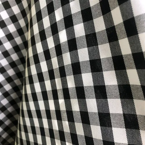 Tecido Oxford Xadrez - Preto