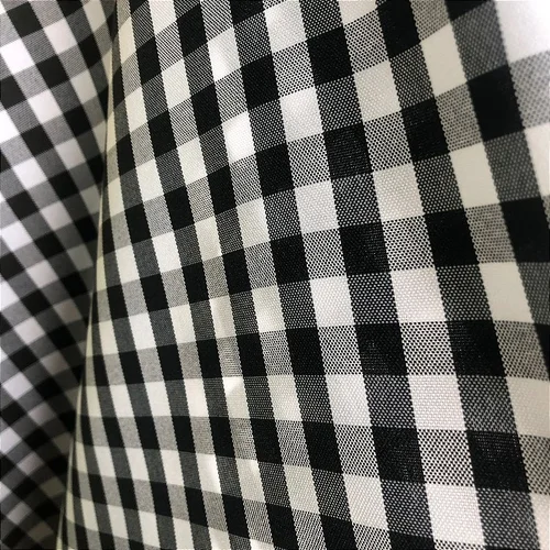 Tecido Oxford Xadrez - Preto