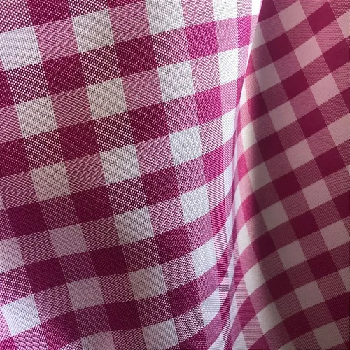 Tecido Oxford Xadrez - Rosa Pink