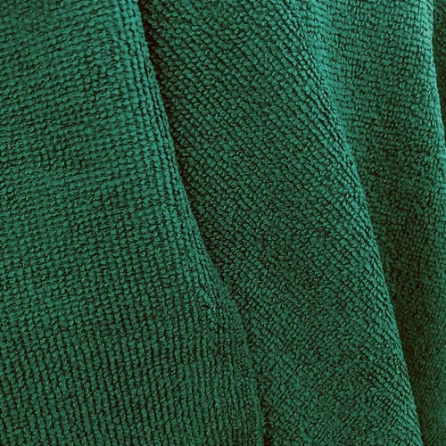 Tecido Atoalhado Felpudo Microfibra - Verde Escuro